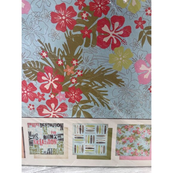 Making Memories Tropical Designs Great Escape Scrapbook Paper Double-Sided - Picture 3 of 5